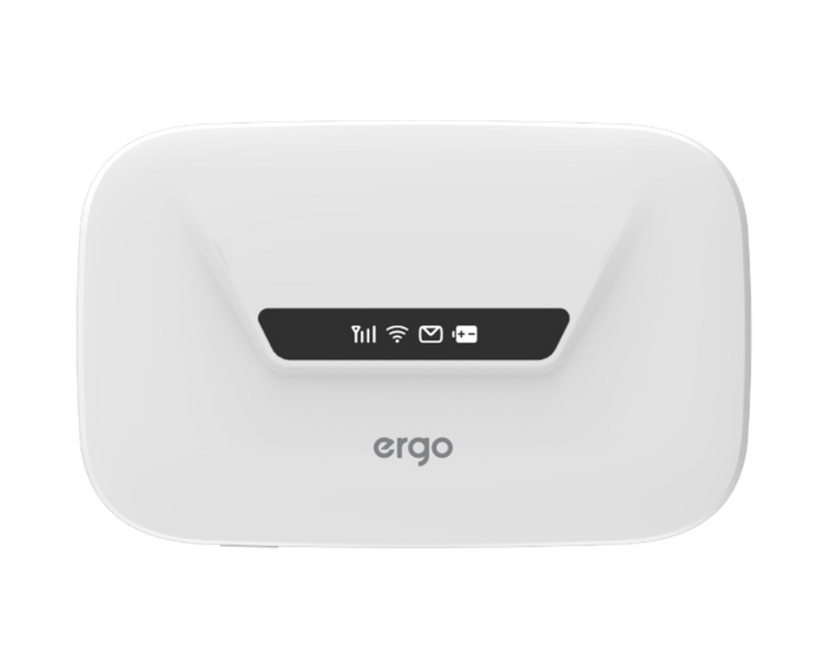 Мобільний Wi-Fi роутер&nbsp;Ergo, кишеньковий роутер, 4G роутер, LTE роутер, 3G роутер, WiFi роутер, мобільний інтернет M126 фото