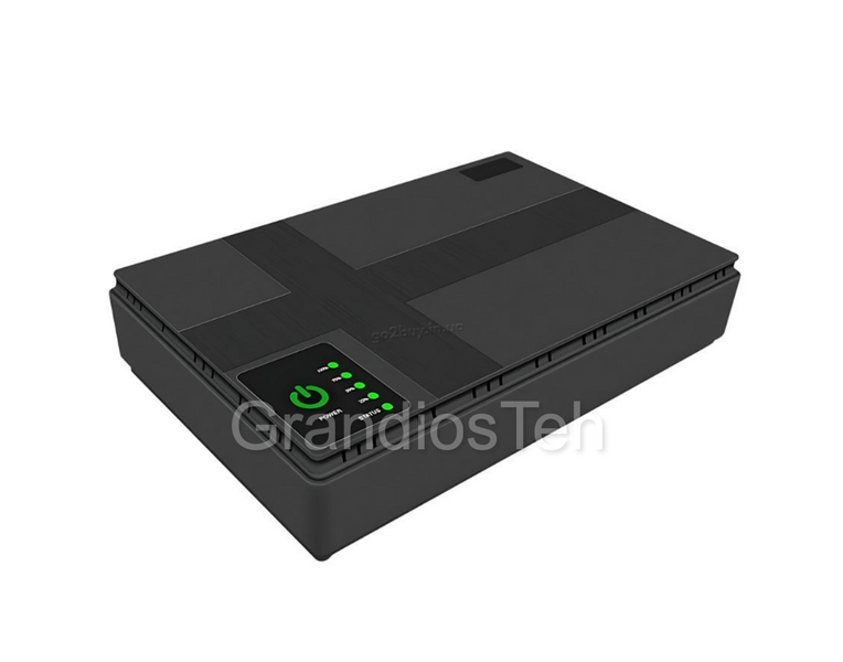 ДБЖ UPS 12000 mAh 36W,&nbsp;акумуляторна батарея для роутера, джерело живлення для дому UPS12000mAh36W фото