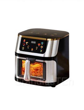 Аерофритюрниця Top Kitchen Tk 00247, 10 л, 4200W мультипіч, сенсорний аерогриль Tk 00247 фото