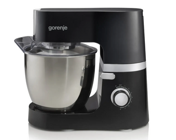 Міксер тістоміс GORENJE, 1500 Вт, планетарний міксер з чашею 7 л, кухонний комбайн, стаціонарний міксер MMC1500PS фото
