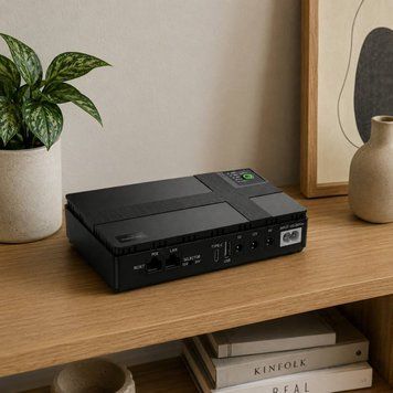 Джерело безперебійного живлення для офісу 20000 mAh, ДБЖ 220 В, резервне живлення, UPS для модему DCUPS20000mAh фото