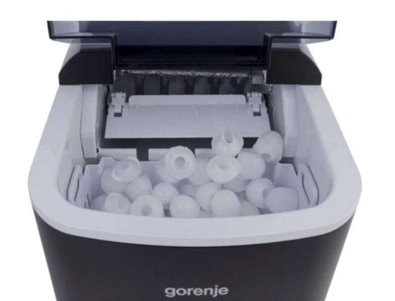 Льдогенератор GORENJE,&nbsp;2.2 л, 120 Вт, генератор кубиків льоду, льодогенератор настільний, льодогенератор 15 кг/24 год IMDW1500B фото