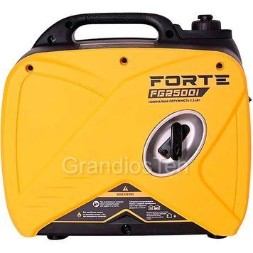 Генератор інверторний FORTE FG2500i,&nbsp;2.5 кВт, інвертор, портативний генератор із ручкою FG2500i фото