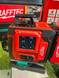 Зелений лазерний рівень Krafftec,&nbsp;лазерний нівелір професійний, рівень 360 градусів, лазерний будівельник площин BL-16  фото 8