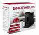 Автоматична кавомашина&nbsp;Grunhelm, 1350 Вт, 1.2 л, компактна кавомашина, кавомашина з кавомолкою, сенсорна кавомашина GACM20 фото 3