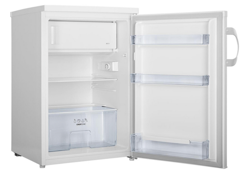 Сучасний холодильник Gorenje, 120 л,&nbsp;холодильник економний, холодильник 120 літрів, холодильник з LED RB492PW фото