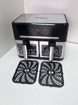 Аерофритюрниця двокамерна Zepline ZP-213, 4200 Вт, 16 л (8+8л), фритюрниця без олії, аерогриль з 13 програмами ZP-213 фото