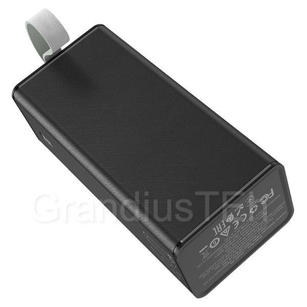Power Bank Hoco J86 Powermaster 22.5W, 40000 mAh, потужна портативна зарядка, павербанк, великий павер банк з ліхтариком J86 фото