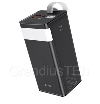 Універсальний Power Bank Hoco J86A 22.5W, 50000 mAh, великий повербанк, зовнішній акумулятор з ліхтариком J86A фото