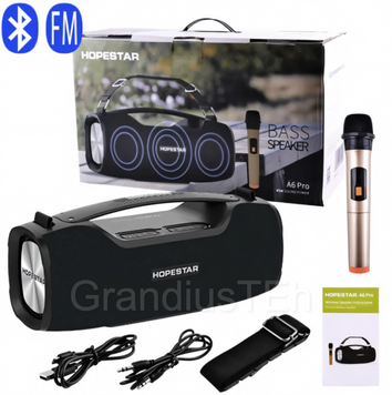 Портативна Bluetooth колонка Hopestar A6 PRO,45 Вт, бездротова колонка, водонепроникна колонка A6 PRO фото