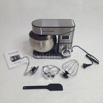 Планетарний міксер Top Kitchen TК00224, 6 л, 4000 Вт, тістоміс, потужний кухонний комбайн, міксер з чашею 6 л TК00224 фото
