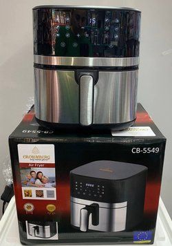 Електричний аерогриль Crownberg CB-5549 6,5 л, 1600 Вт, сенсорна аерофритюрниця, потужна мультипіч CB-5549 фото