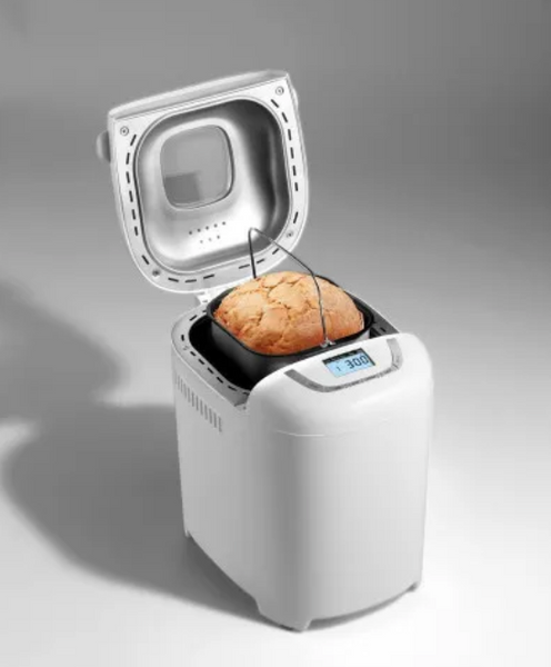 Універсальна хлібопіч Gorenje, 550 Вт,&nbsp;біла хлібопічка, потужна хлібопіч, хлібопіч з програмами, електрична хлібопічка BM 910 W II фото
