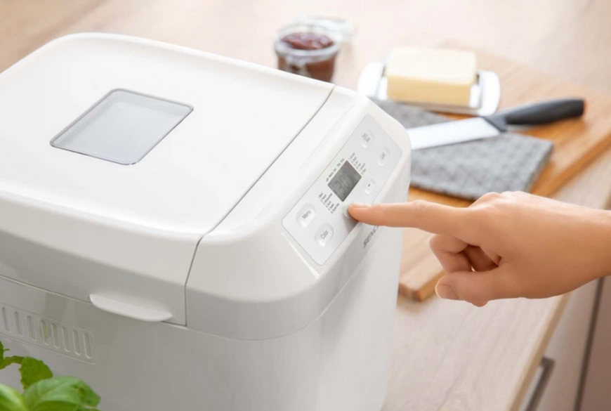 Хлібопічка Gorenje, 550 Вт, 10 програм,&nbsp;хлібопіч для дому, хлібопіч 900 г, домашня хлібопіч SBR 1040WH фото