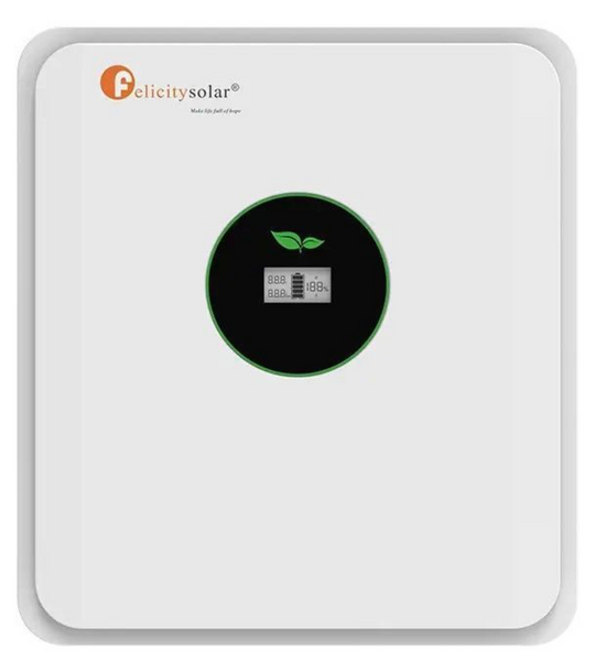 Комплект інвертор та акумулятор&nbsp;Felicity, гібридний інвертор 4 кВт, LiFePO4 акумулятор 24 В, інвертор Felicity FLA24200-EU+IVEM4024-II фото