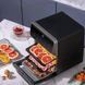 Чорний аерогриль Top Kitchen, 4200 Вт, 12 л, аерофритюрниця сімейна, цифрова піч, мультипіч електрична ТК00244B фото 4
