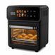 Чорний аерогриль Top Kitchen, 4200 Вт, 12 л, аерофритюрниця сімейна, цифрова піч, мультипіч електрична ТК00244B фото 7