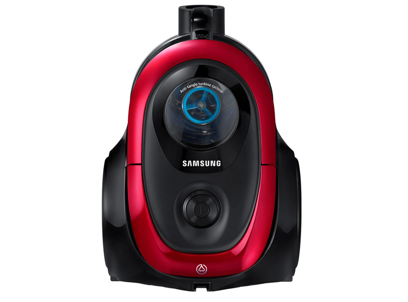 Пилосос для дому SAMSUNG, 700 Вт, 1.5 л, пилосос з фільтром h13, побутовий пилосос потужний, пилосос червоний VC07M2110SR/UK фото