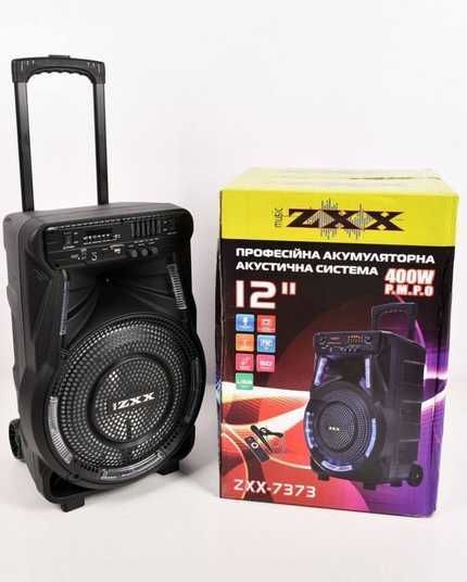 Купити Портативна акумуляторна колонка ZXX 7373 блютуз колонка 400