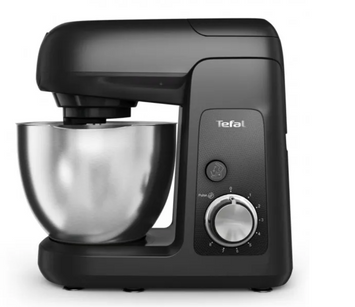 Кухонний комбайн Tefal Bake Partner, 4.6 л, міксер тістоміс, стаціонарний міксер, мʼясорубка, блендер 1.25 л QB5228380 фото
