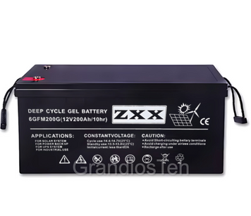Тяговий акумулятор для човна&nbsp;ZXX 12V 200Ah, акумуляторна батарея, гелевий акумулятор ZXX12200 фото