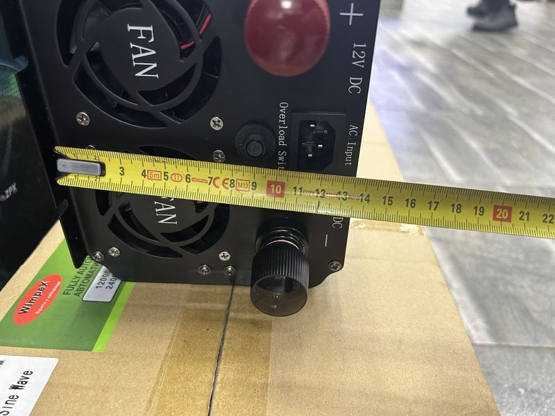Інвертор для автомобіля&nbsp;Wimpex 7000W, 12V-220V, потужний інвертор, компактний інвертор, інвертор для заряджання WX-7100 фото