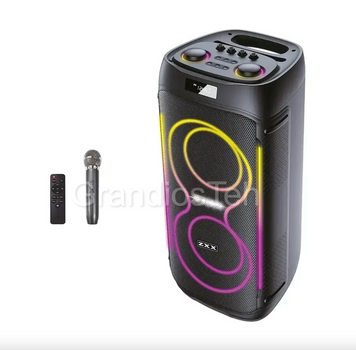Акустична система ZXX-5509 1200 Вт 2x6,5" портативна колонка, Bluetooth колонка з мікрофоном, з пультом  ZXX-5509 фото