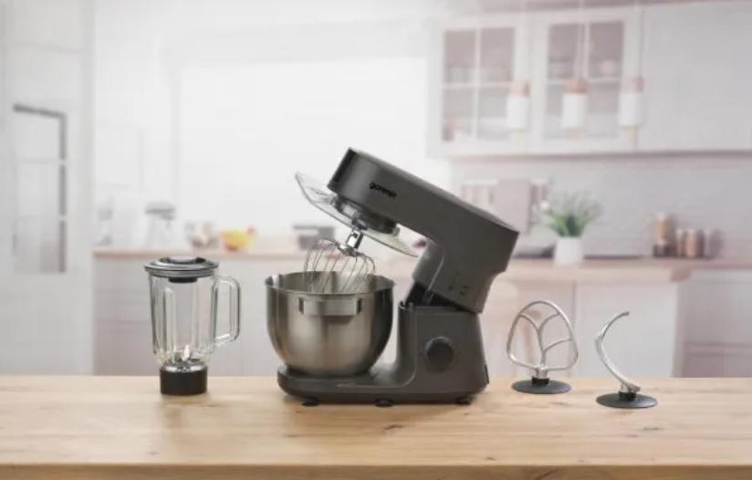 Універсальний кухонний комбайн Gorenje, 1000 Вт, побутовий міксер, міксер тістоміс, блендер настільний MMC1000CA фото