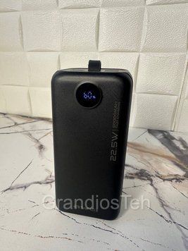 Потужний POWE RBANK Awei 50000 mAh, 22.5W, зарядний пристрій Type-C USB, портативний павербанк P114K фото