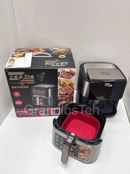 Фритюрниця&nbsp;без масла&nbsp;Zepline, 4200 Вт, 12 л, сучасний аерогриль 2 ТЕНи, настільна фритюрниця  ZP-00235 фото