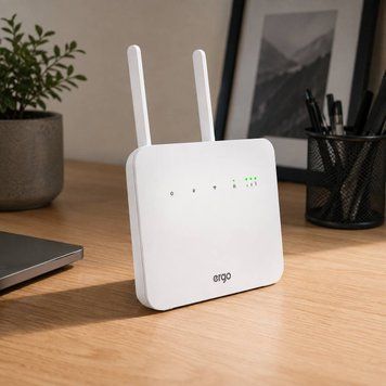 Роутер 4G LTE&nbsp;Ergo,&nbsp;гігабітний роутер, швидкий роутер, роутер дача, роутер офіс R291 фото