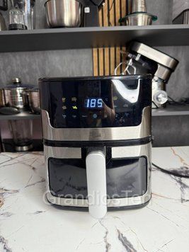 Мультипіч Zepline ZP-215, 3500 Вт, 8 літрів, безмасляна фритюрниця, аерогриль з великою чашею ZP-215 фото