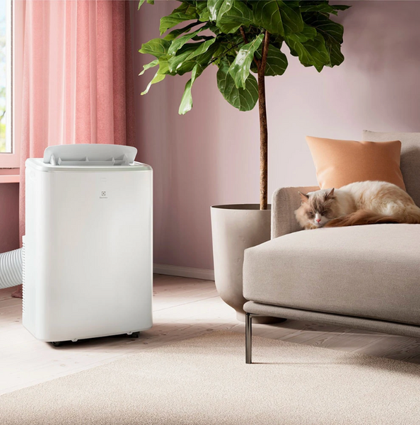 Переносний кондиціонер&nbsp;Electrolux,&nbsp;кондиціонер без зовнішнього блоку, кондиціонер для дому, кондиціонер з самоочищенням EXP26U339CW фото