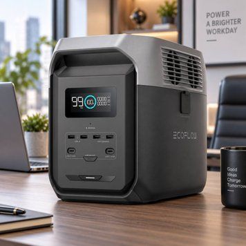 Зарядна станція&nbsp;EcoFlow DELTA 3 1500,&nbsp;зарядна станція на&nbsp;3600 Вт, еко флоу для дому, потужна зарядна станція, зарядна станція 230 В EFDELTA1500-EU фото