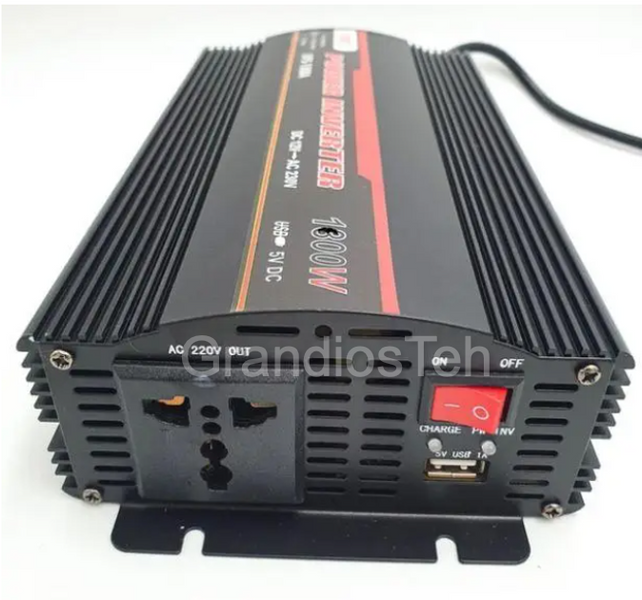 Перетворювач AC/DC UPS 1800W, інверторний перетворювач,&nbsp;інвертор автомобільний, перетворювач напруги UPS1800W фото
