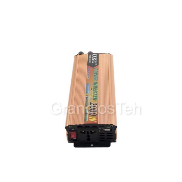 Перетворювач інверторний 2000W SSK AC/DC 24V, ДБЖ для дому, джерело живлення, потужний інвертор SSK 2000W фото
