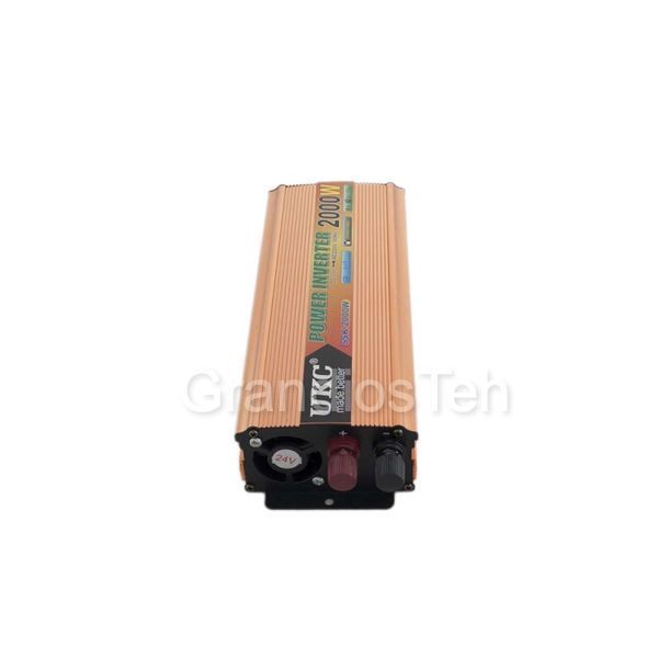 Перетворювач інверторний 2000W SSK AC/DC 24V, ДБЖ для дому, джерело живлення, потужний інвертор SSK 2000W фото